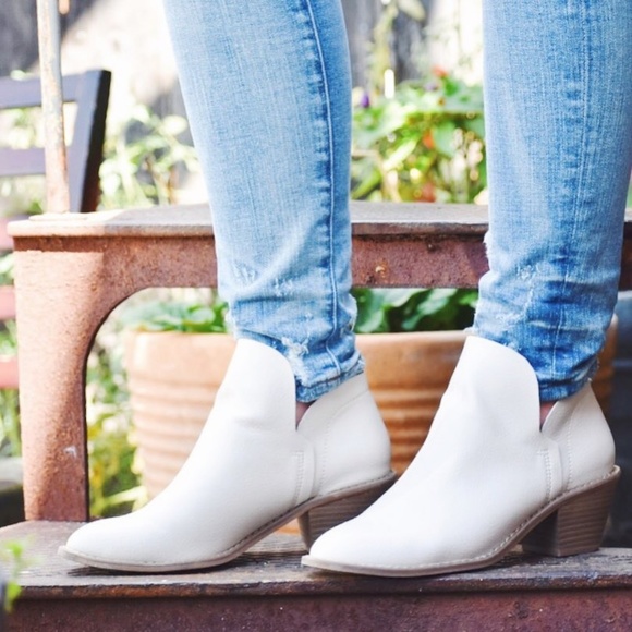 white booties target